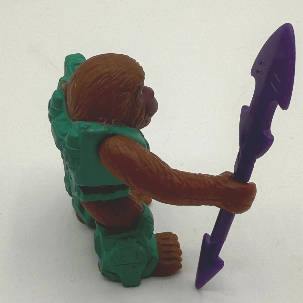 Battle Beasts Vintage 1987‎ Ossified Orangutan #76 w/ Weapon Complete Rub Hasbro